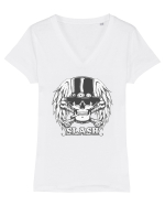 SLASH - Guns N' Roses 2 Tricou mânecă scurtă guler V Damă Evoker