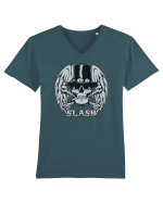 SLASH - Guns N' Roses 2 Tricou mânecă scurtă guler V Bărbat Presenter