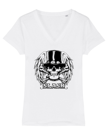 SLASH - Guns N' Roses 3 White