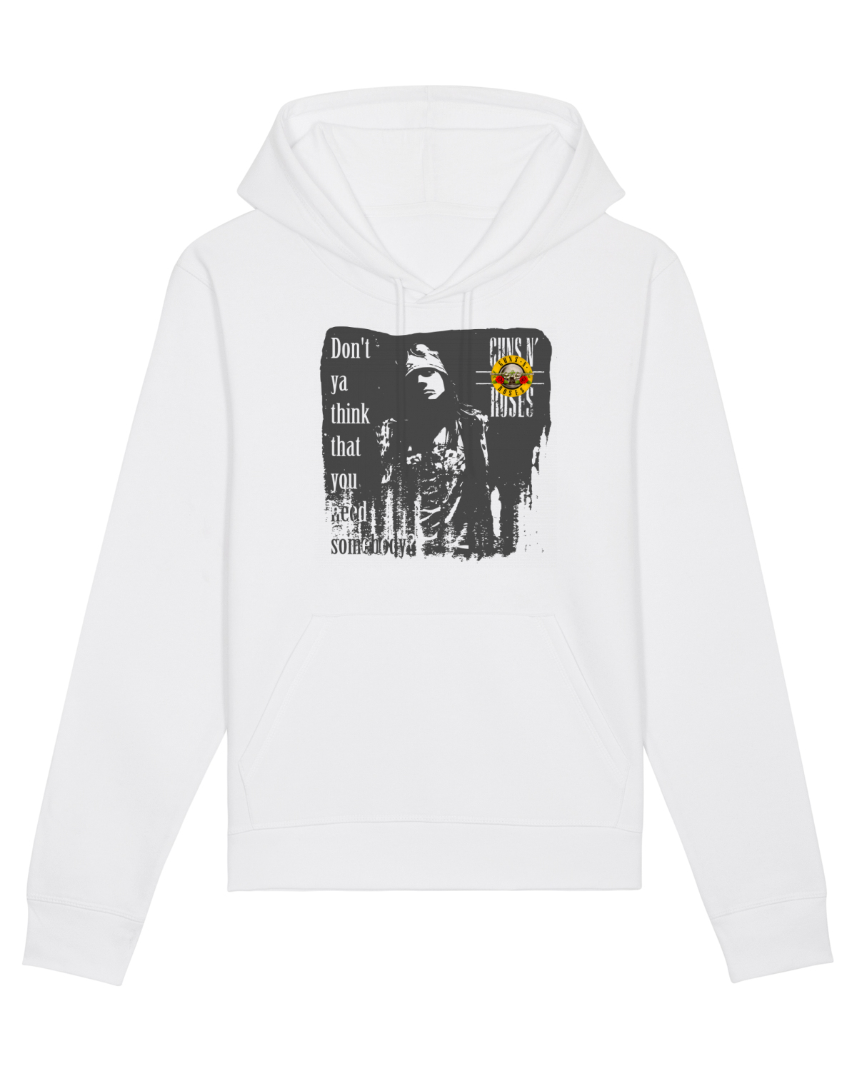 Hanorac Unisex Drummer White