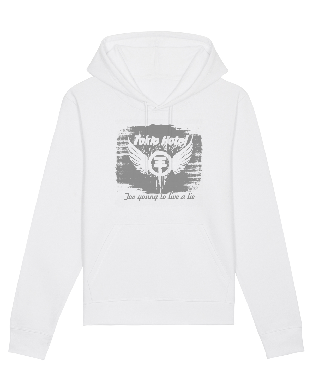 Hanorac Unisex Drummer White