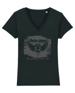 Too young to live a lie  Tokio Hotel Tricou mânecă scurtă guler V Damă Evoker