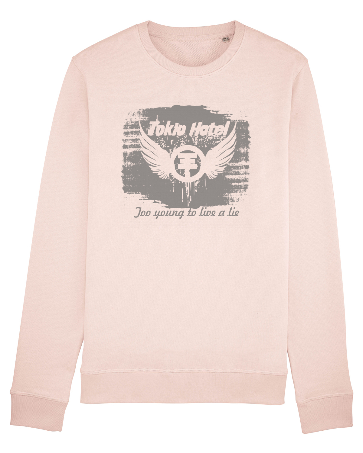 Bluză mânecă lungă Unisex Rise Candy Pink