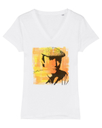 Phil Collins Tricou mânecă scurtă guler V Damă Evoker