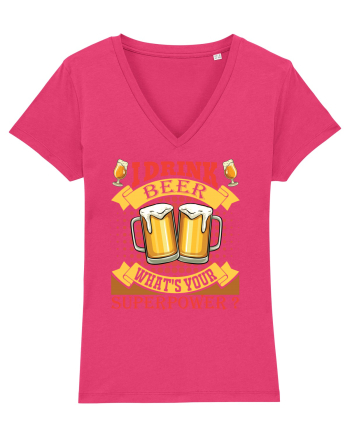 I Drink Beer What's Your Superpower Raspberry
