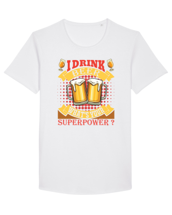 I Drink Beer What's Your Superpower White