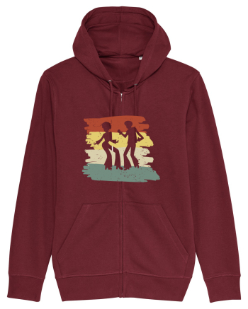70s Disco Dancer Burgundy