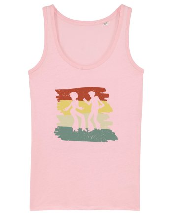 70s Disco Dancer Cotton Pink