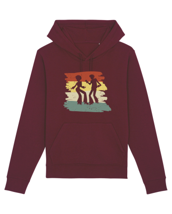 70s Disco Dancer Burgundy