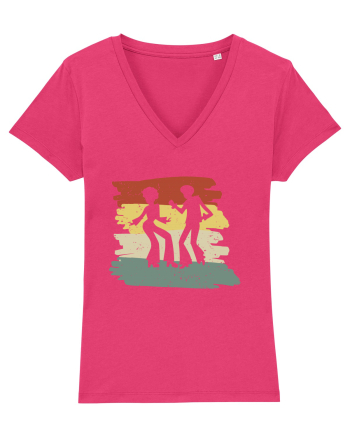 70s Disco Dancer Raspberry