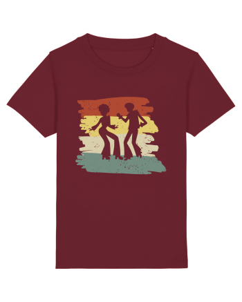 70s Disco Dancer Burgundy