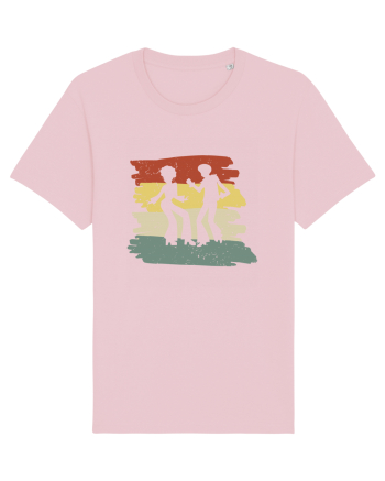 70s Disco Dancer Cotton Pink