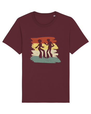 70s Disco Dancer Burgundy