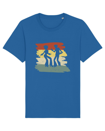 70s Disco Dancer Royal Blue