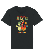 80s Baby 90s Made Me Cassette Retro Tricou mânecă scurtă Unisex Rocker