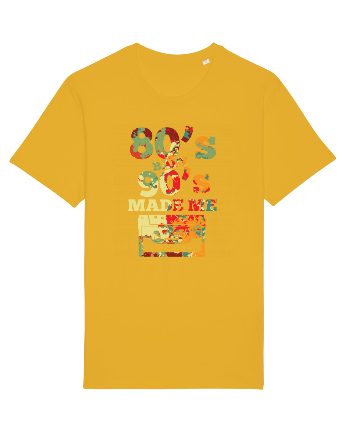 Tricou mânecă scurtă Unisex Rocker Spectra Yellow