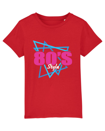 80s Style Red
