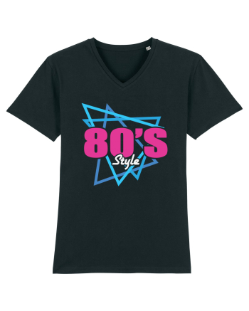 80s Style Black