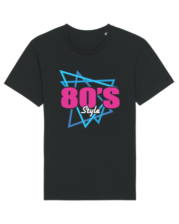 80s Style Black
