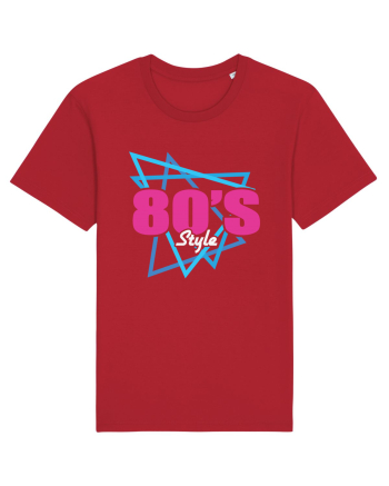 80s Style Red