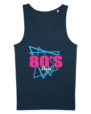 80s Style Navy