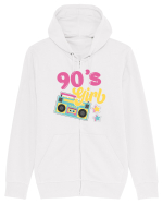 90s Party Girl Party Vintage Hanorac cu fermoar Unisex Connector