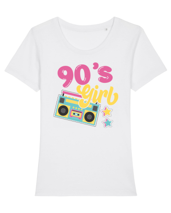 90s Party Girl Party Vintage White
