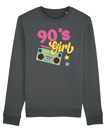 90s Party Girl Party Vintage Anthracite