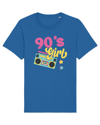 90s Party Girl Party Vintage Royal Blue