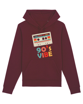 90s Vibe Cassette Tape Burgundy