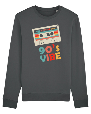 90s Vibe Cassette Tape Anthracite