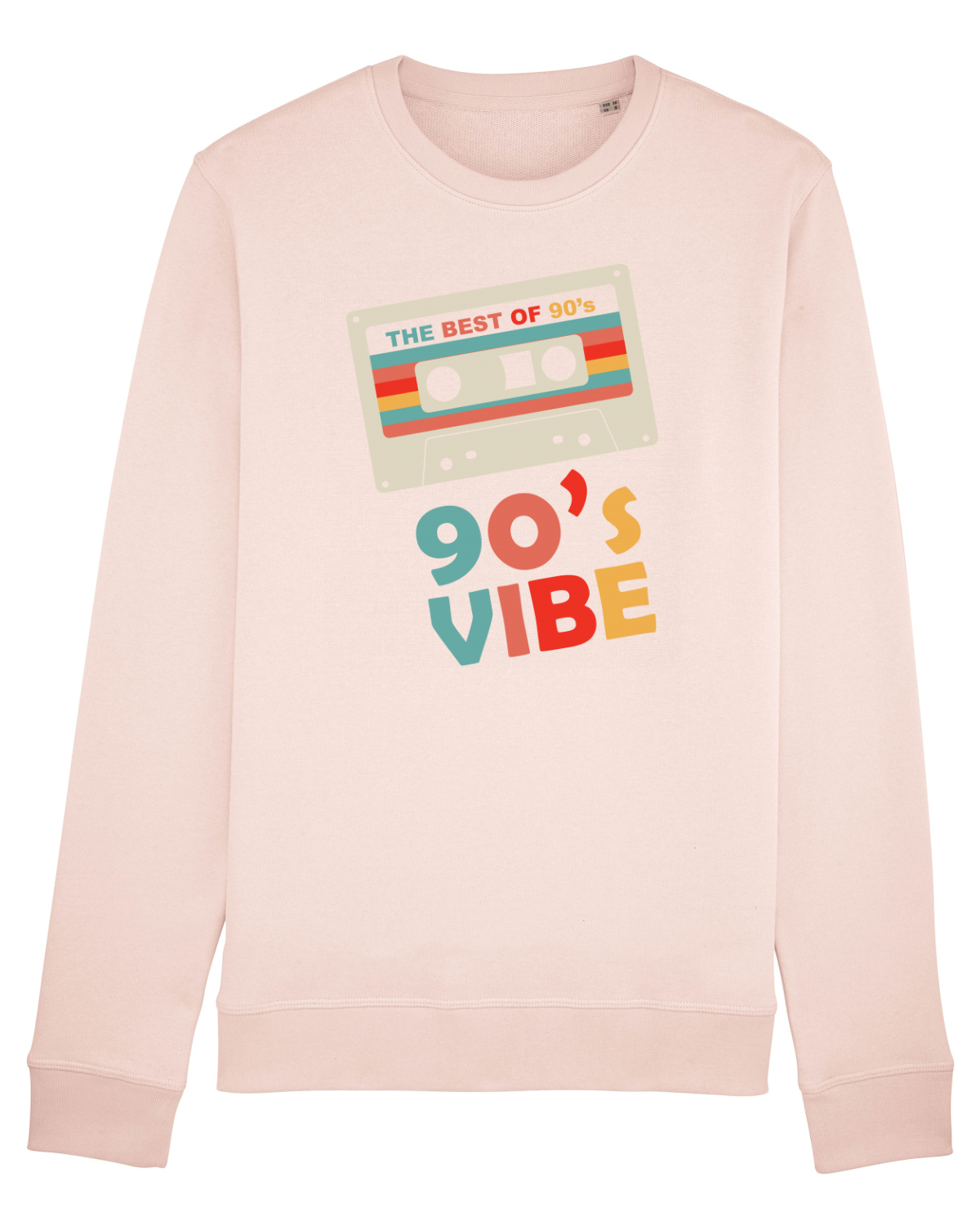 Bluză mânecă lungă Unisex Rise Candy Pink