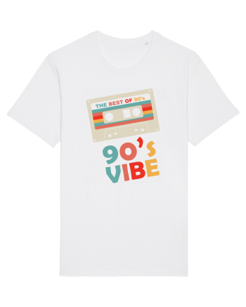 90s Vibe Cassette Tape White