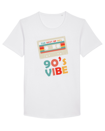 90s Vibe Cassette Tape White