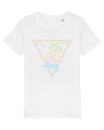 Aloha 80s Style Vintage White
