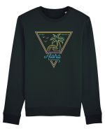 Aloha 80s Style Vintage Bluză mânecă lungă Unisex Rise