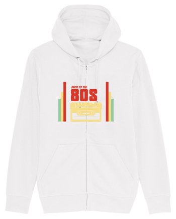 Back To 80s Vintage Style White