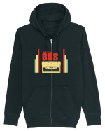 Back To 80s Vintage Style Hanorac cu fermoar Unisex Connector