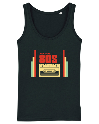 Back To 80s Vintage Style Black