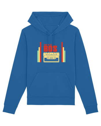 Back To 80s Vintage Style Royal Blue