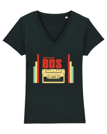 Back To 80s Vintage Style Black