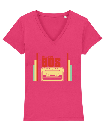 Back To 80s Vintage Style Raspberry