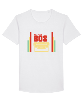 Back To 80s Vintage Style White