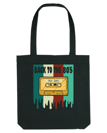 Back To The 80s Cassette Tape Black