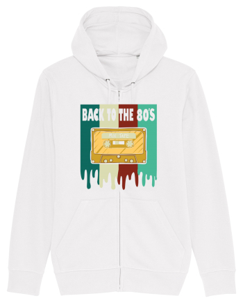 Back To The 80s Cassette Tape White