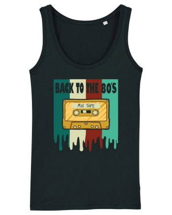 Back To The 80s Cassette Tape Black