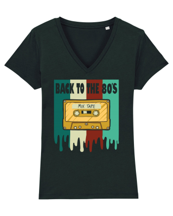Back To The 80s Cassette Tape Black