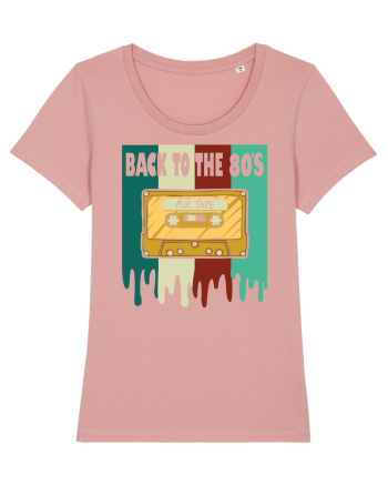 Back To The 80s Cassette Tape Canyon Pink