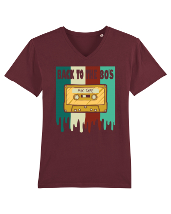 Back To The 80s Cassette Tape Burgundy
