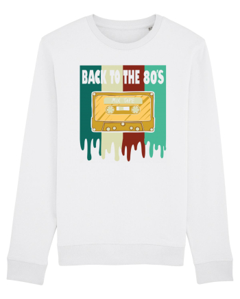 Back To The 80s Cassette Tape White